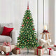VidaXL Sapin de Noël avec 150 LED avec standard vert 150 cm PE