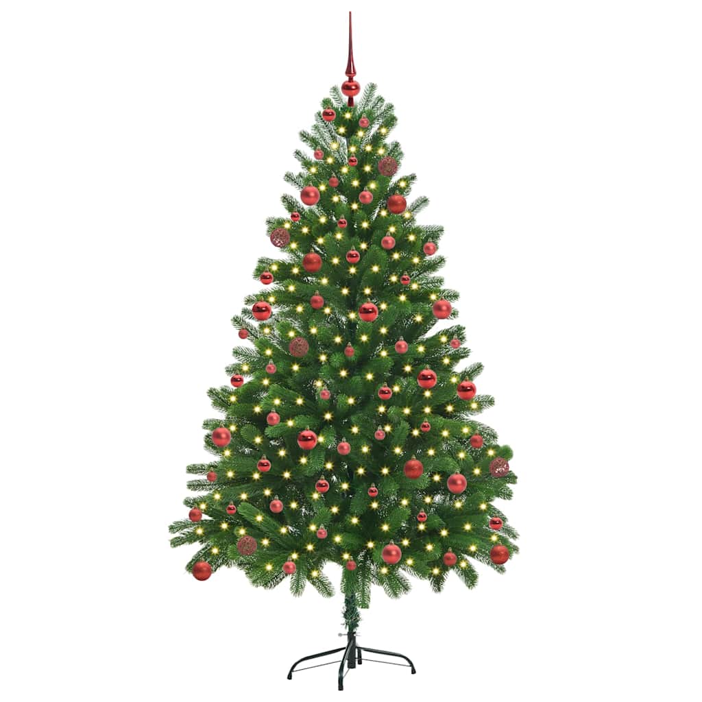 Vidaxx Sapin de Noël avec 300 LED avec standard vert 180 cm PE