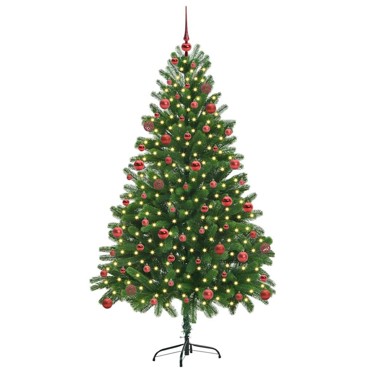 Vidaxx Sapin de Noël avec 300 LED avec standard vert 180 cm PE