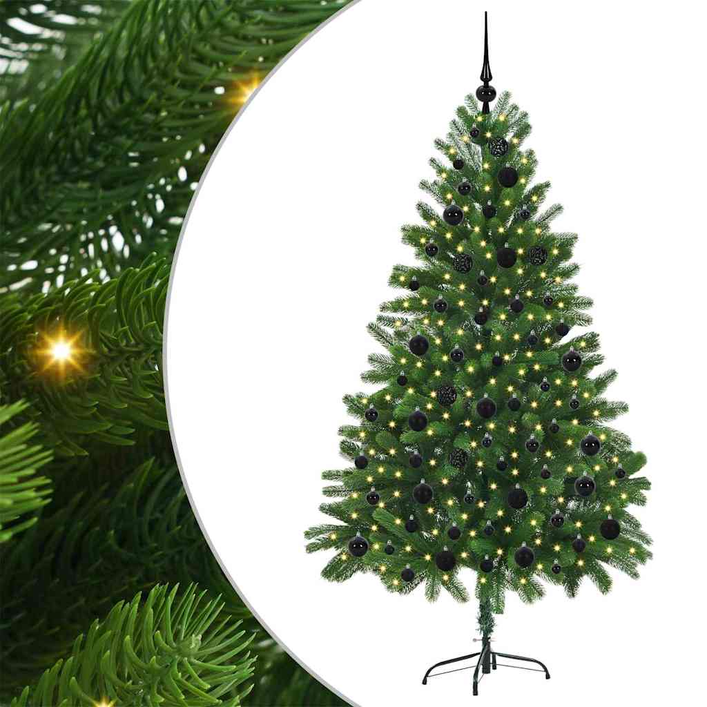 Vidaxx Sapin de Noël avec 300 LED avec standard vert 180 cm PE
