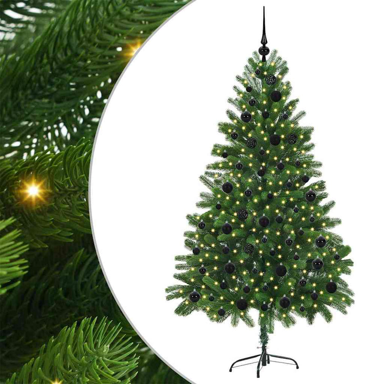 Vidaxx Sapin de Noël avec 300 LED avec standard vert 180 cm PE