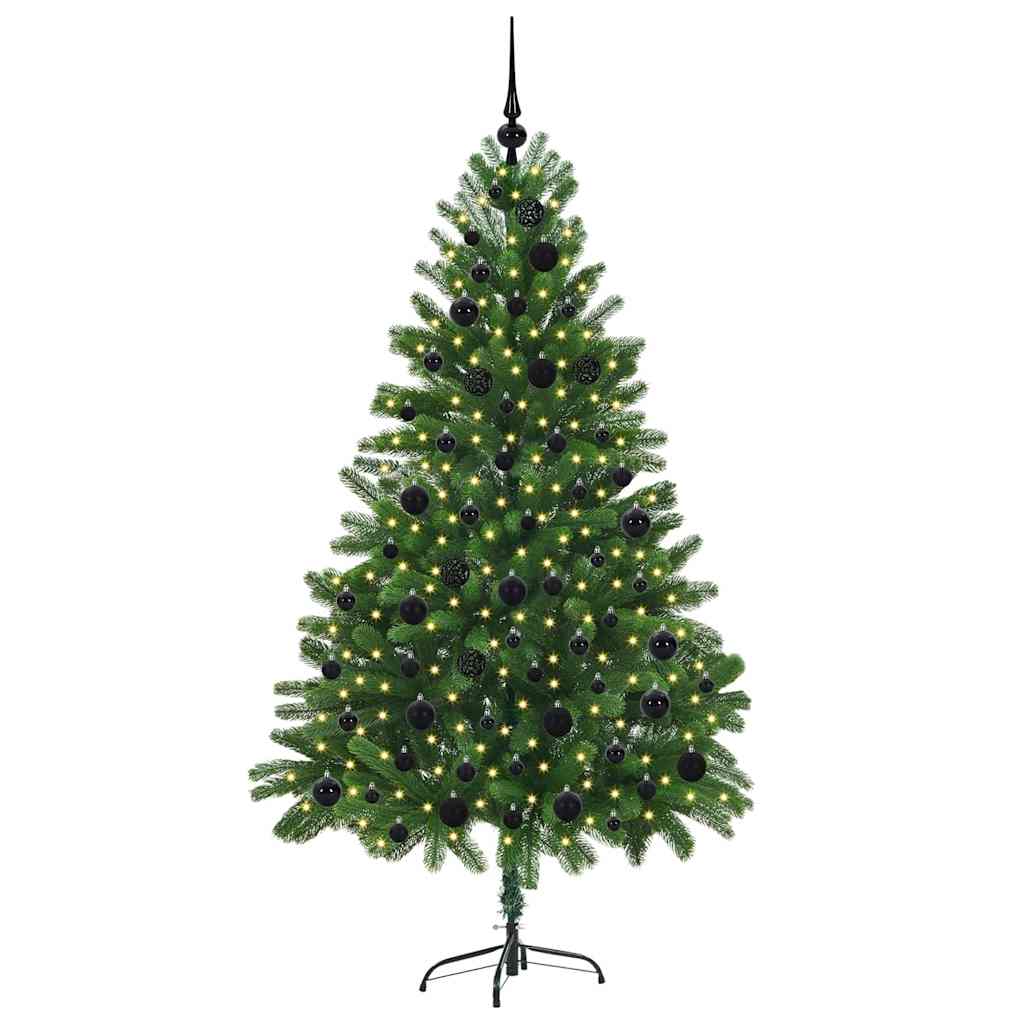 Vidaxx Sapin de Noël avec 300 LED avec standard vert 180 cm PE