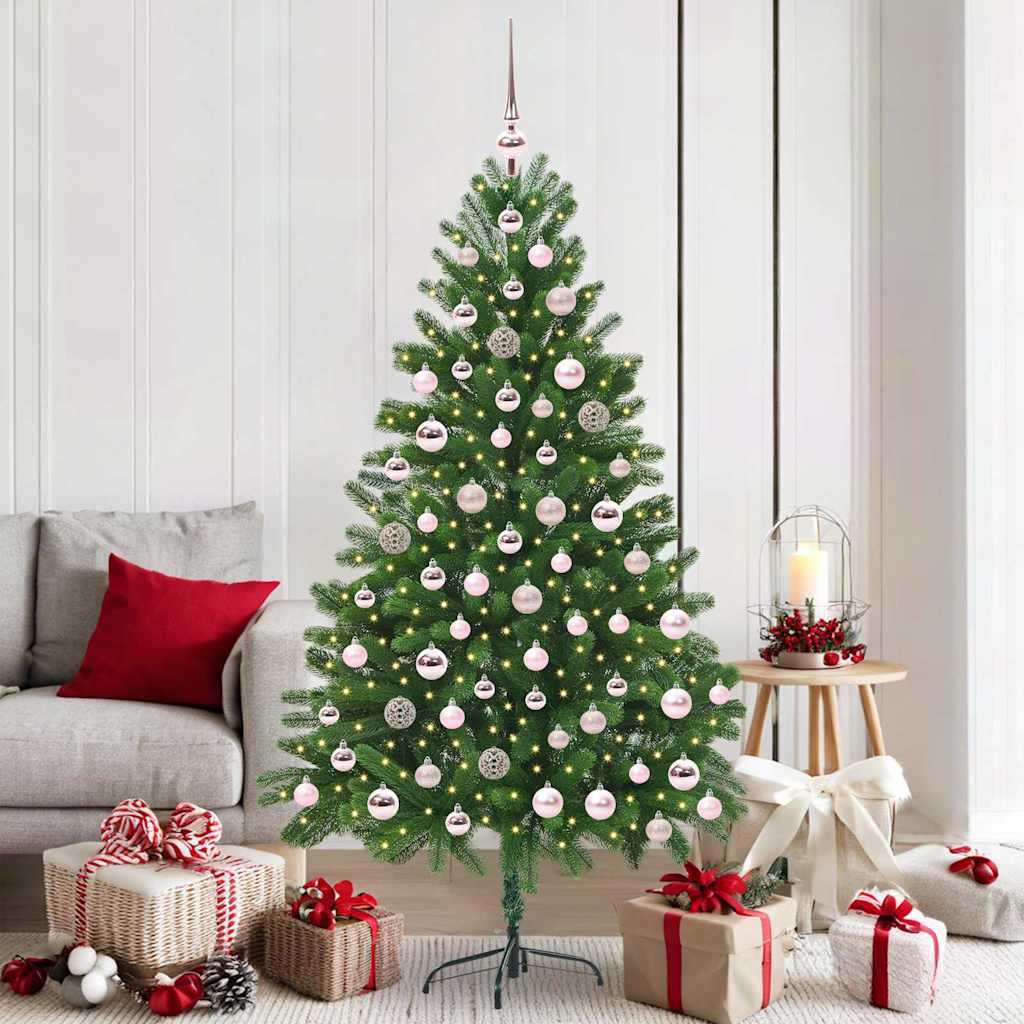 Vidaxx Sapin de Noël avec 300 LED avec standard vert 180 cm PE