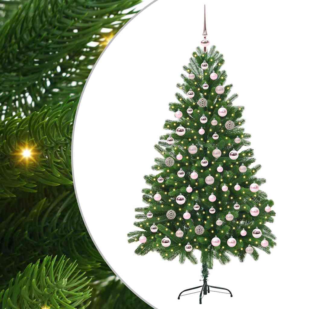 Vidaxx Sapin de Noël avec 300 LED avec standard vert 180 cm PE
