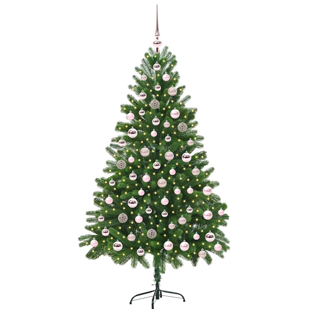 Vidaxx Sapin de Noël avec 300 LED avec standard vert 180 cm PE