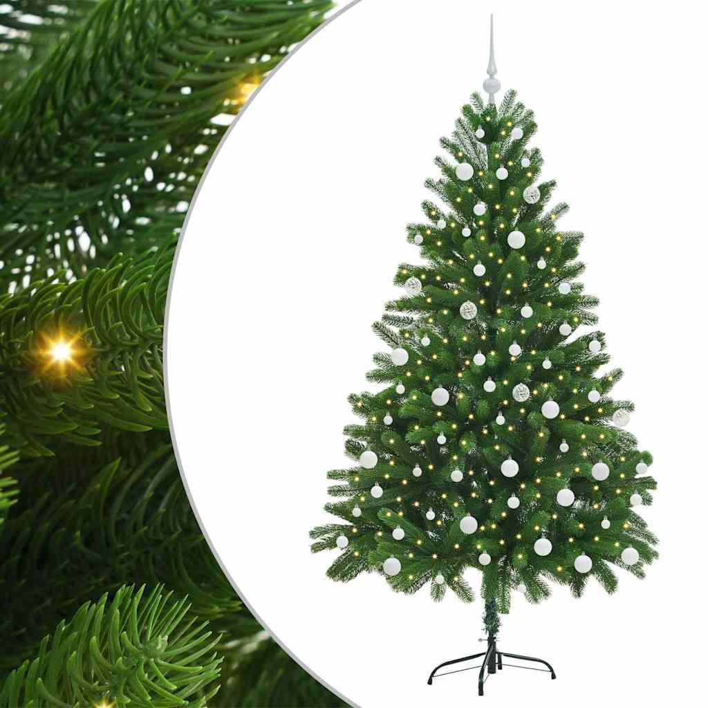 Vidaxx Sapin de Noël avec 300 LED avec standard vert 180 cm PE