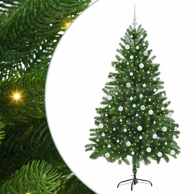Vidaxx Sapin de Noël avec 300 LED avec standard vert 180 cm PE