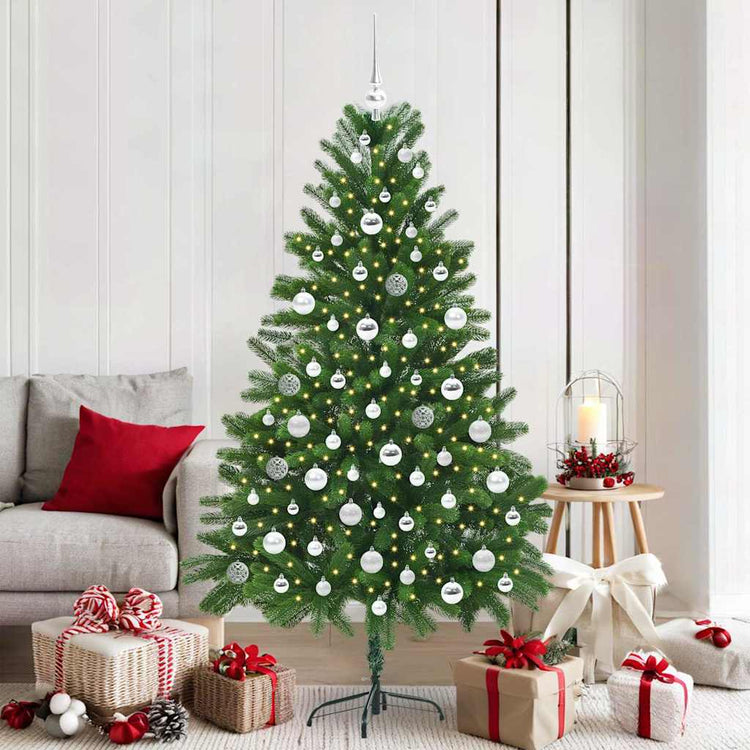 Vidaxx Sapin de Noël avec 300 LED avec standard vert 180 cm PE