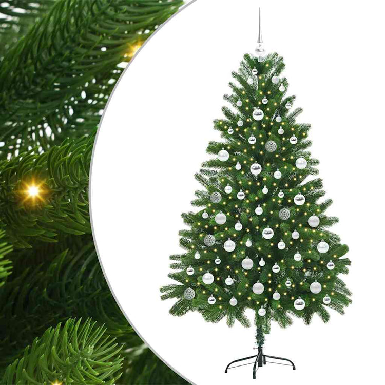 Vidaxx Sapin de Noël avec 300 LED avec standard vert 180 cm PE
