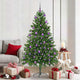 Vidaxx Sapin de Noël avec 300 LED avec standard vert 180 cm PE