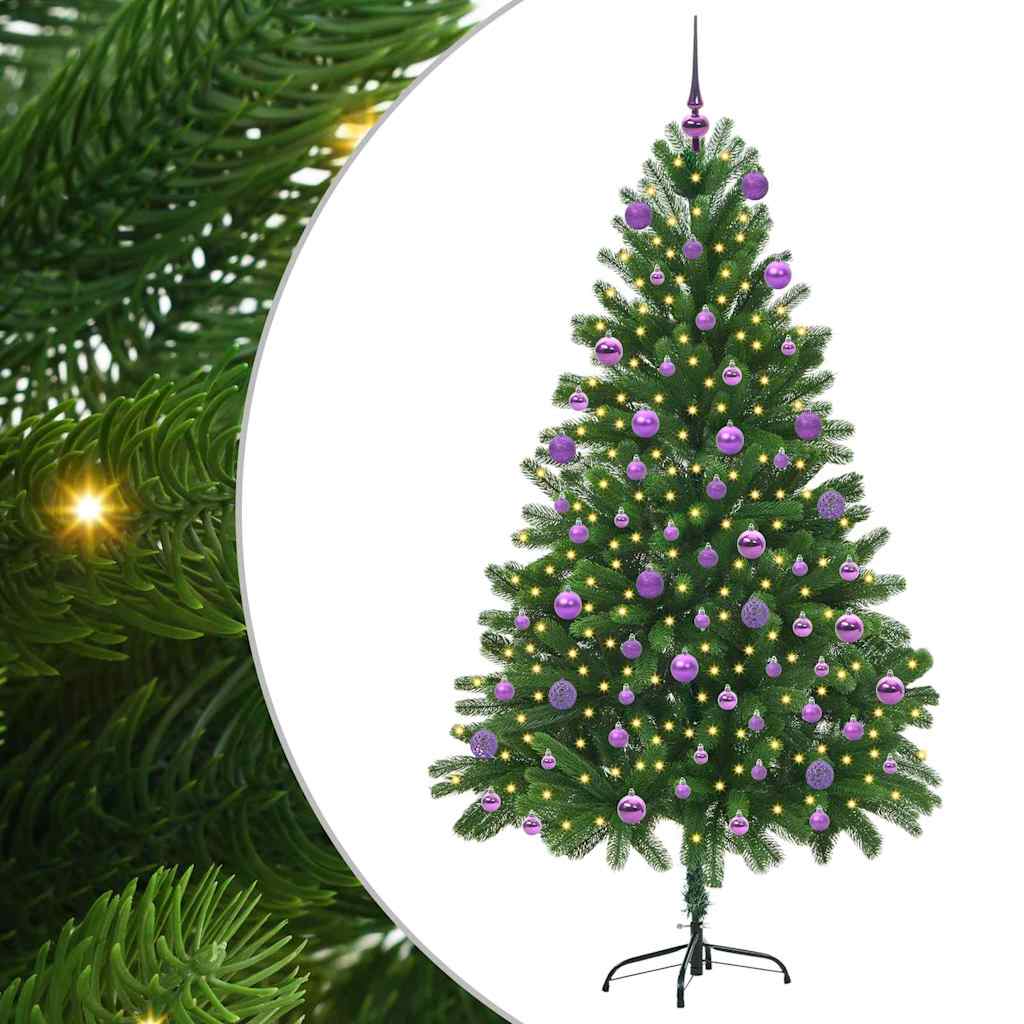 Vidaxx Sapin de Noël avec 300 LED avec standard vert 180 cm PE