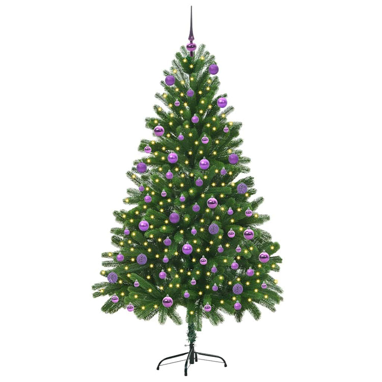 Vidaxx Sapin de Noël avec 300 LED avec standard vert 180 cm PE
