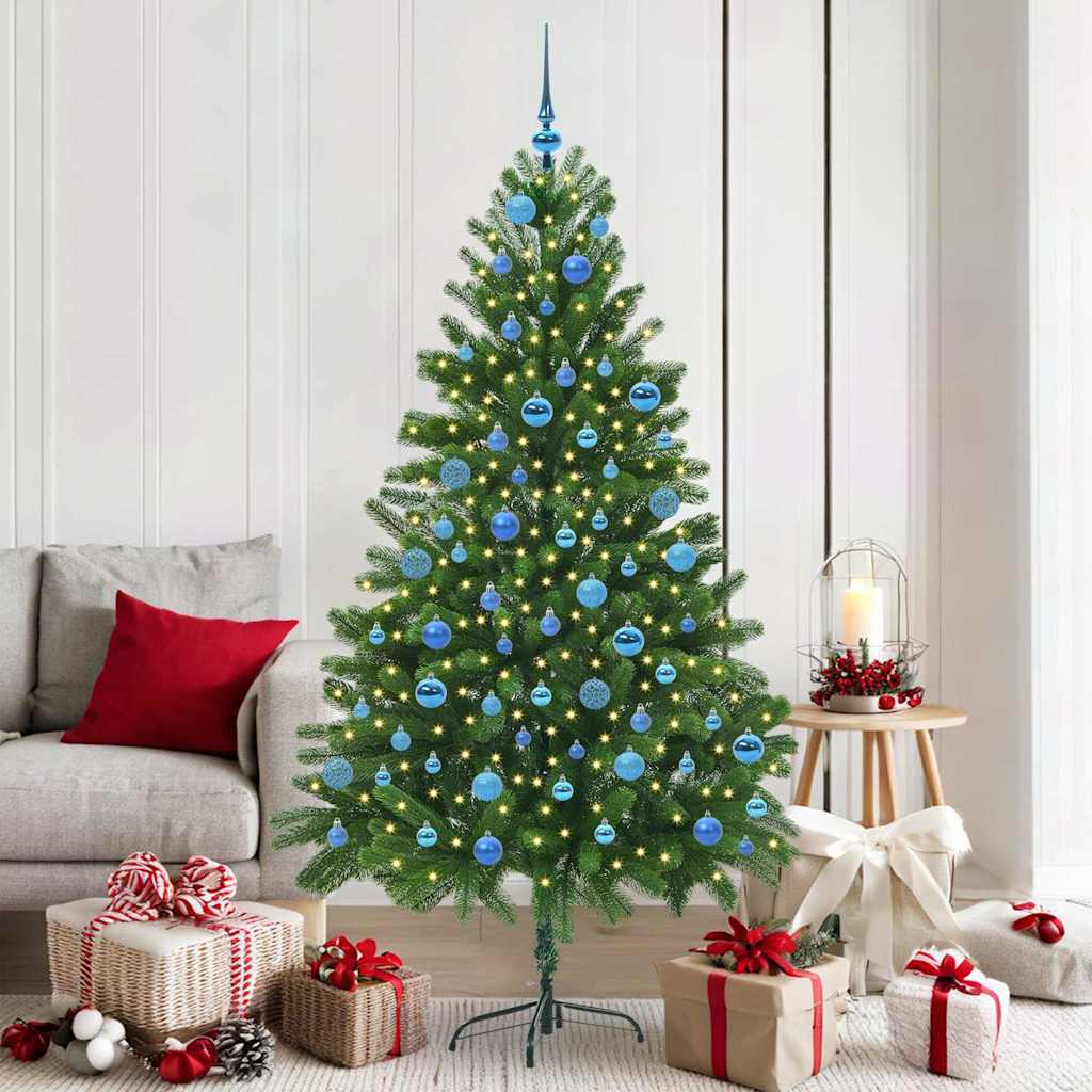 Vidaxx Sapin de Noël avec 300 LED avec standard vert 180 cm PE