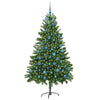 Vidaxx Sapin de Noël avec 300 LED avec standard vert 180 cm PE