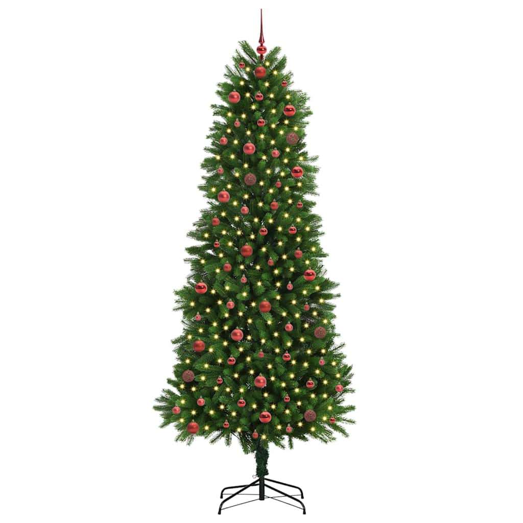 VidaXL Sapin de Noël avec 300 LED avec standard vert 240 cm PE