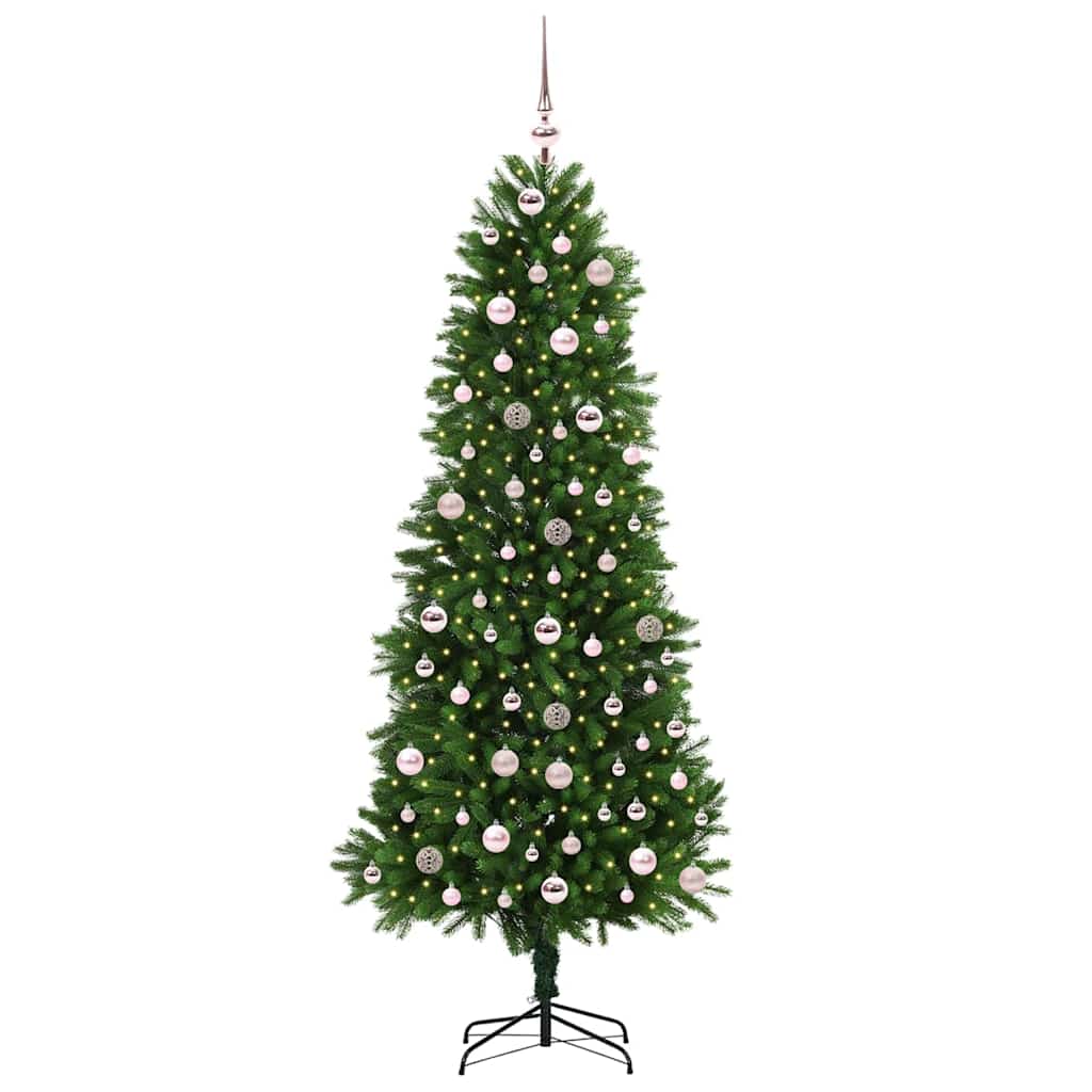 VidaXL Sapin de Noël avec 300 LED avec standard vert 240 cm PE