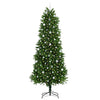 VidaXL Sapin de Noël avec 300 LED avec standard vert 240 cm PE