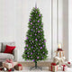 VidaXL Sapin de Noël avec 300 LED avec standard vert 240 cm PE