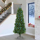 VidaXL Sapin de Noël avec 300 LED avec standard vert 240 cm PE