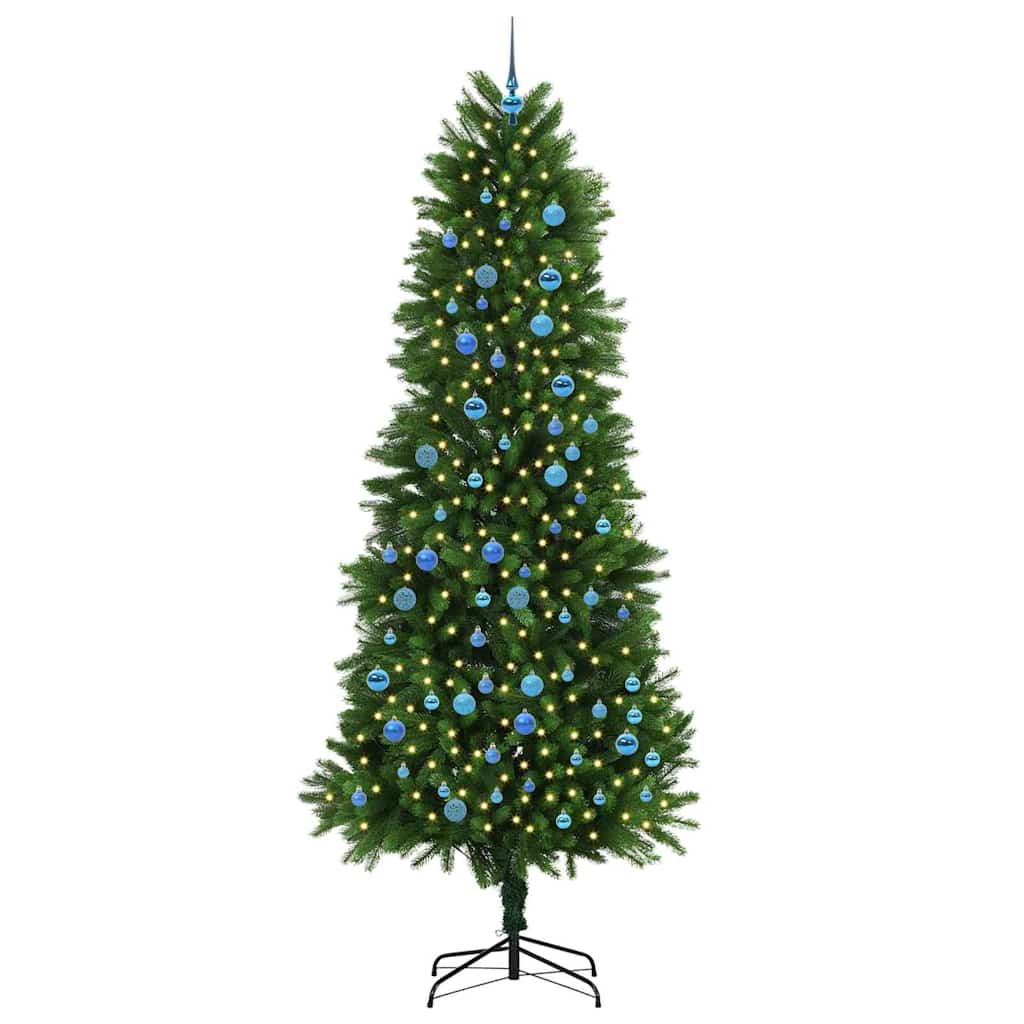 VidaXL Sapin de Noël avec 300 LED avec standard vert 240 cm PE