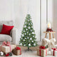 VidaXL Sapin de Noël avec 150 LED avec PVC vert standard 120 cm