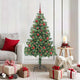 VidaXL Sapin de Noël avec 150 LED avec PVC vert standard 150 cm