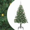 VidaXL Sapin de Noël avec 150 LED avec PVC vert standard 150 cm