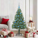 VidaXL Sapin de Noël avec 150 LED avec PVC vert standard 150 cm