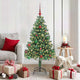 VidaXL Sapin de Noël avec 150 LED avec PVC vert standard 150 cm