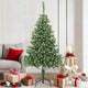 Vidaxx Sapin de Noël avec 300 LED avec PVC vert standard 180 cm
