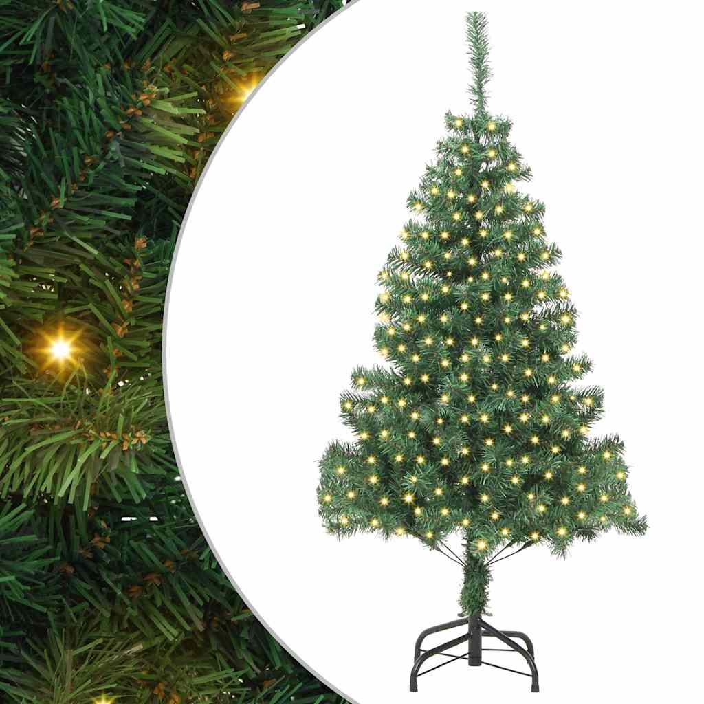 Vidaxx Sapin de Noël avec 300 LED avec PVC vert standard 180 cm