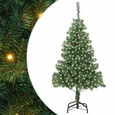 Vidaxx Sapin de Noël avec 300 LED avec PVC vert standard 180 cm