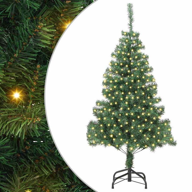 Vidaxx Sapin de Noël avec 300 LED avec PVC vert standard 180 cm