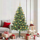 Vidaxx Sapin de Noël avec 300 LED avec PVC vert standard 180 cm
