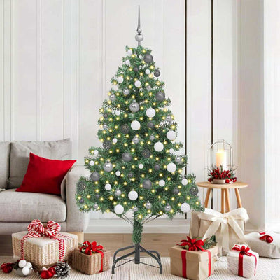 Vidaxx Sapin de Noël avec 300 LED avec PVC vert standard 180 cm