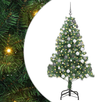 Vidaxx Sapin de Noël avec 300 LED avec PVC vert standard 180 cm