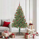 Vidaxx Sapin de Noël avec 300 LED avec PVC vert standard 180 cm