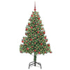 Vidaxx Sapin de Noël avec 300 LED avec PVC vert standard 180 cm