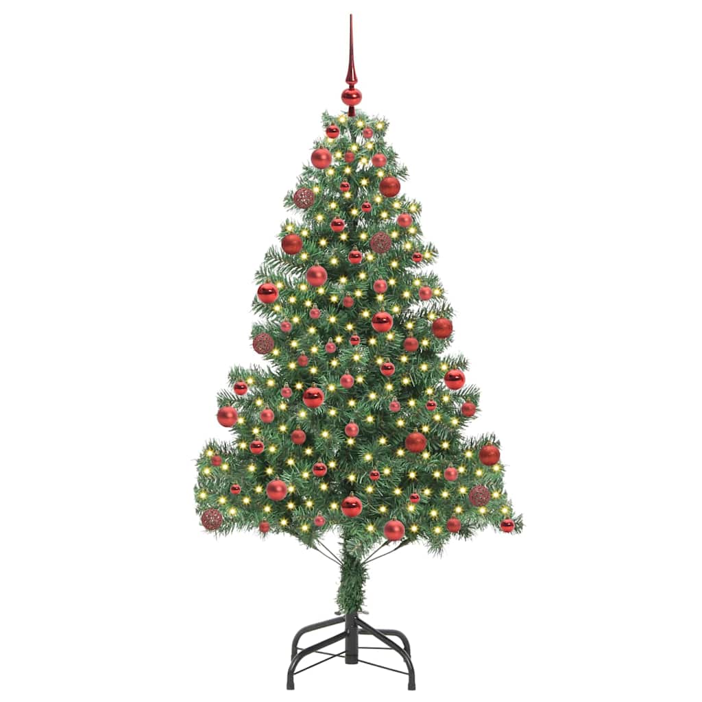 Vidaxx Sapin de Noël avec 300 LED avec PVC vert standard 180 cm