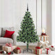 Vidaxx Sapin de Noël avec 300 LED avec PVC vert standard 180 cm
