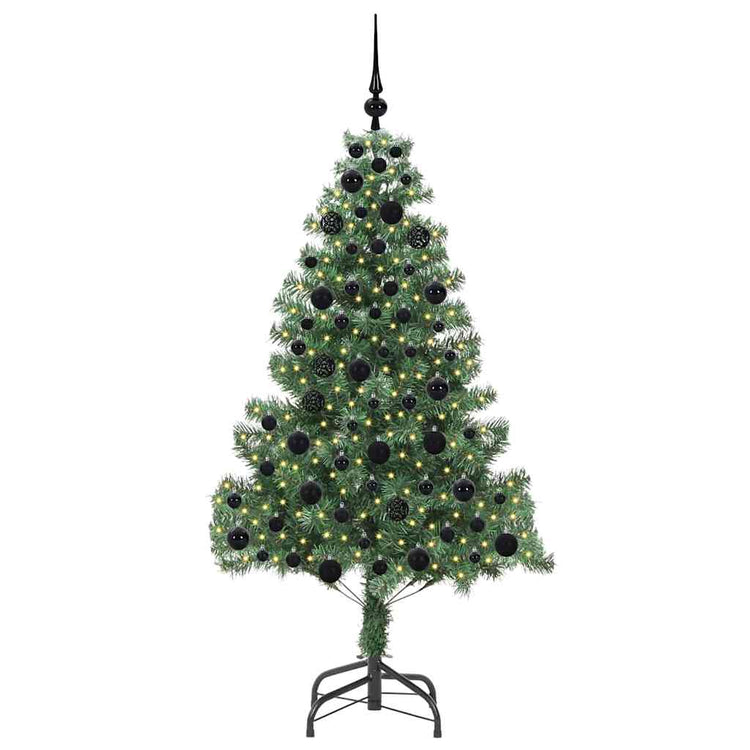 Vidaxx Sapin de Noël avec 300 LED avec PVC vert standard 180 cm