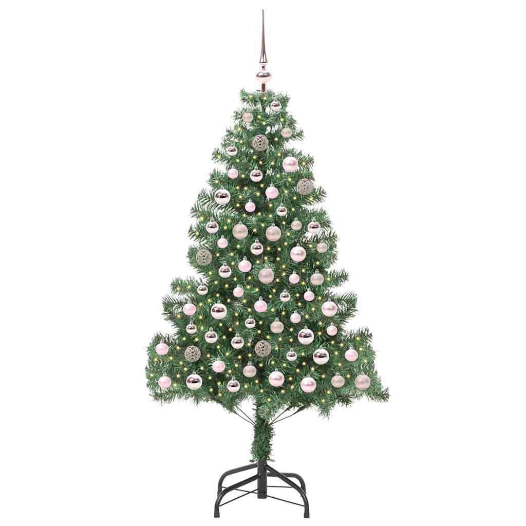 Vidaxx Sapin de Noël avec 300 LED avec PVC vert standard 180 cm