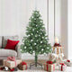 Vidaxx Sapin de Noël avec 300 LED avec PVC vert standard 180 cm