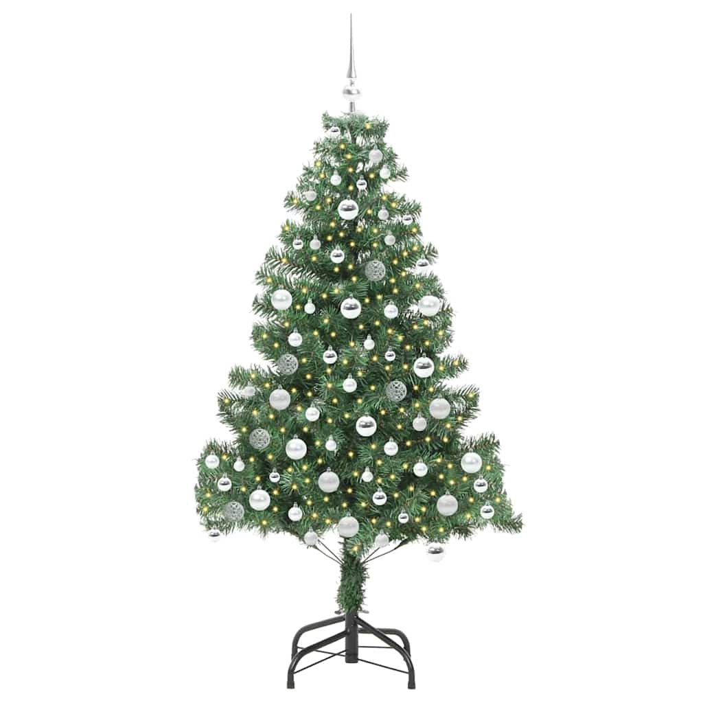 Vidaxx Sapin de Noël avec 300 LED avec PVC vert standard 180 cm