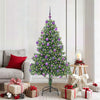 Vidaxx Sapin de Noël avec 300 LED avec PVC vert standard 180 cm