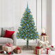 Vidaxx Sapin de Noël avec 300 LED avec PVC vert standard 180 cm
