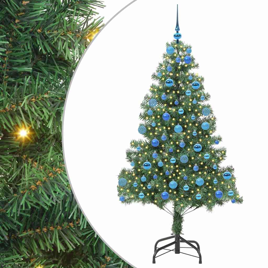 Vidaxx Sapin de Noël avec 300 LED avec PVC vert standard 180 cm