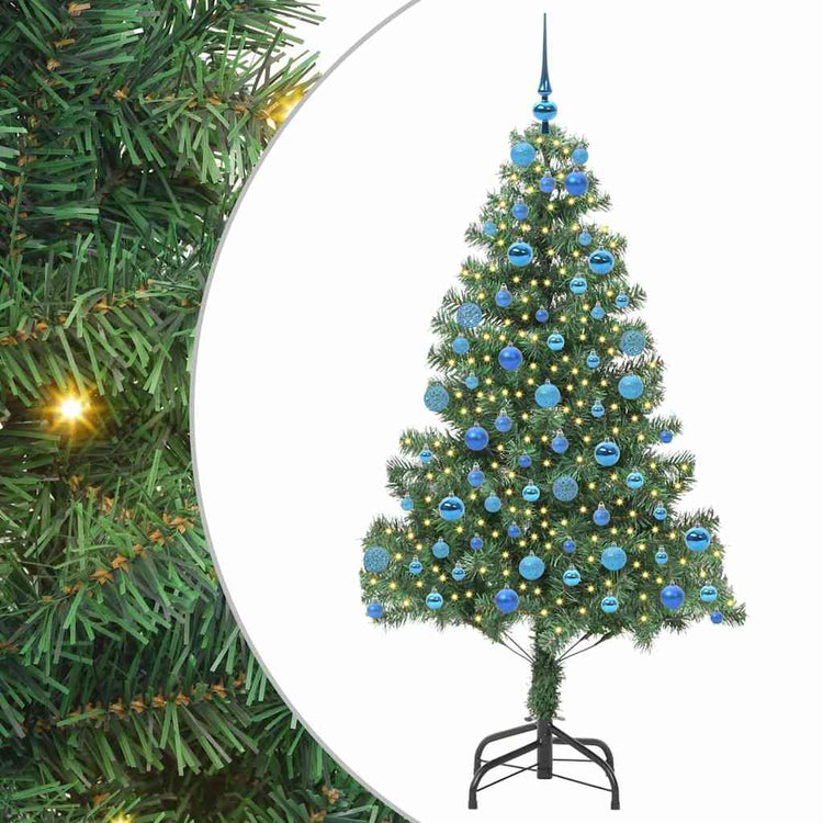 Vidaxx Sapin de Noël avec 300 LED avec PVC vert standard 180 cm