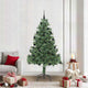 VidaXL Sapin de Noël avec 300 LED avec PVC vert standard 210 cm