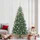 VidaXL Sapin de Noël avec 300 LED avec PVC vert standard 240 cm